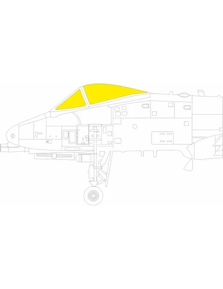 A-10C GREAT WALL HOBBY, 1/72 - Eduard Accessories CX695