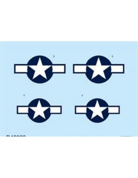 [NO_DESC] P-51D national insignia for Eduard, 1/48 - Eduard Accesso...
