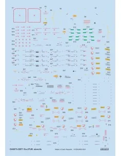 Su-27UB stencils 1/48 for ACADEMY/KITTY HAWK/GWH, 1/48 - Eduard Acc...