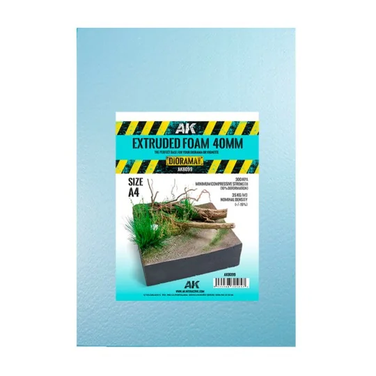 EXTRUDED FOAM 30 MM A4 SIZE - AK Interactive AK8099