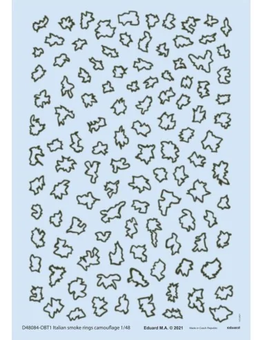 Italian smoke rings camouflage 1/48 for, 1/48 - Eduard Accessories ...