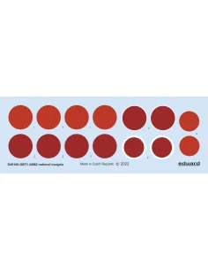 A6M2 national insignia for EDUARD, 1/48 - Eduard Accessories D48100