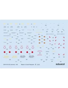 B-25J stencils 1/48 HKM, 1/48 - Eduard Accessories D48110