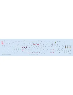 P-51B stencils EDUARD, 1/48 - Eduard Accessories D48118