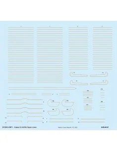 Fokker D.VII rib tapes linen for Eduard, 1/72 - Eduard Accessories ...