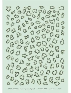 Italian smoke rings camouflage, 1/72 - Eduard Accessories D72033
