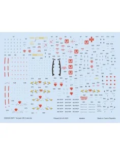 Tornado GR.4 stencils 1/32 for ITALERI/REVELL, 1/32 - Eduard Access...