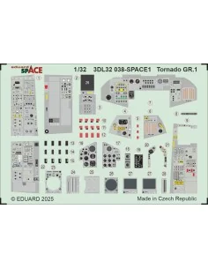 Tornado GR.1 SPACE for Italeri, 1/32 - Eduard Accessories 3DL32038