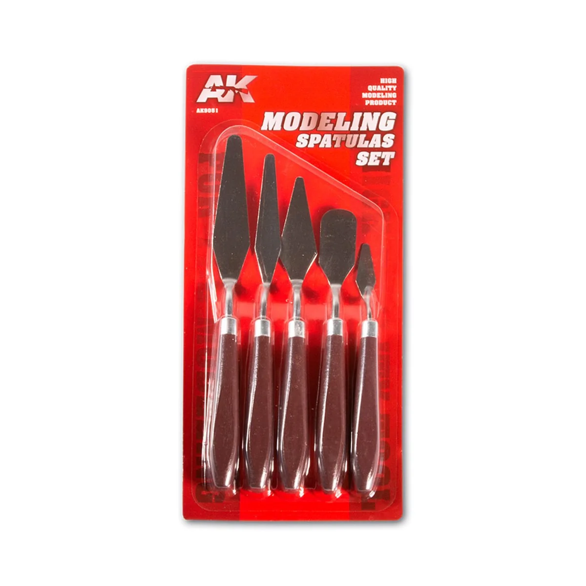 SET DE ESPÁTULAS PARA MODELISMO / MODELISM SPATULAS SET - AK Intera...