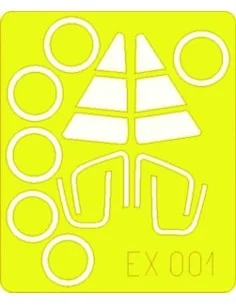 F-102A Delta Dagger, 1/48 - Eduard Accessories EX001
