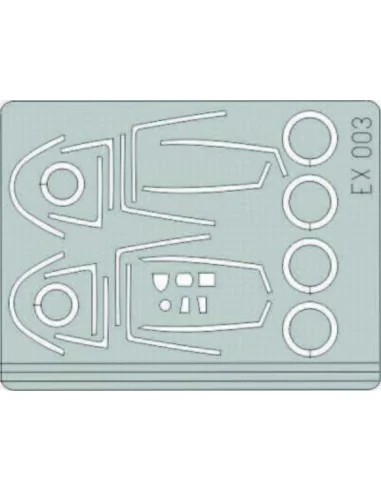 F-18A/C Hornet, 1/48 - Eduard Accessories EX003