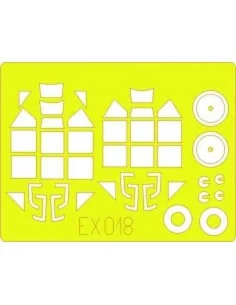 Bf 109F, 1/48 - Eduard Accessories EX018