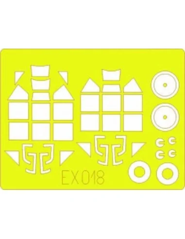 Bf 109F, 1/48 - Eduard Accessories EX018