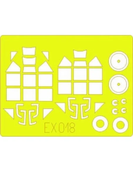 Bf 109F, 1/48 - Eduard Accessories EX018