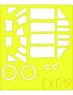 Bf 109E-3, 1/48 - Eduard Accessories EX019