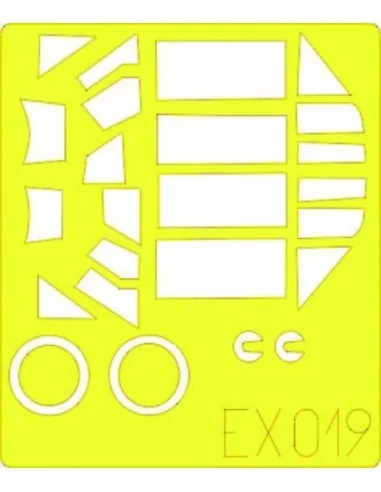 Bf 109E-3, 1/48 - Eduard Accessories EX019