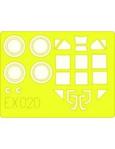 Bf 109E, 1/48 - Eduard Accessories EX020