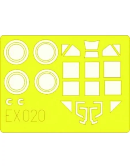 Bf 109E, 1/48 - Eduard Accessories EX020