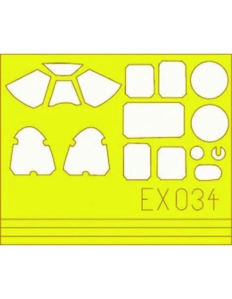 P-51B Mustang, 1/48 - Eduard Accessories EX034
