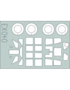 A6M5 Zero, 1/48 - Eduard Accessories EX040