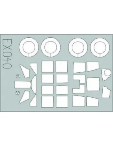 A6M5 Zero, 1/48 - Eduard Accessories EX040
