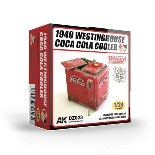 1940 WESTINGHOUSE COCA COLA COOLER - AK Interactive DZ023