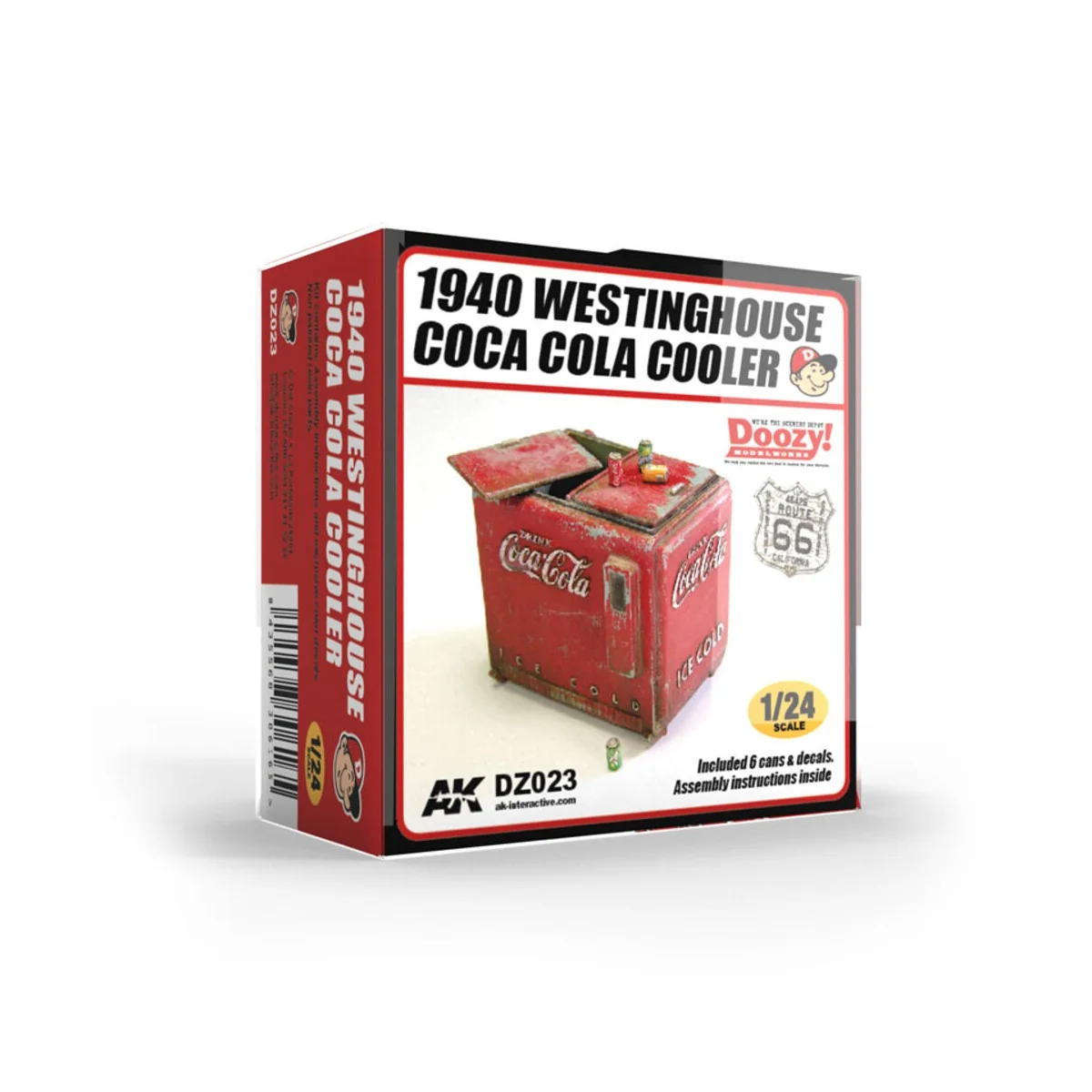 1940 WESTINGHOUSE COCA COLA COOLER - AK Interactive DZ023