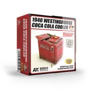 1940 WESTINGHOUSE COCA COLA COOLER - AK Interactive DZ023