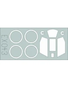 Henschel Hs 129, 1/48 - Eduard Accessories EX043