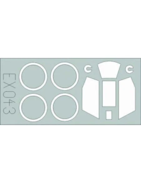 Henschel Hs 129, 1/48 - Eduard Accessories EX043