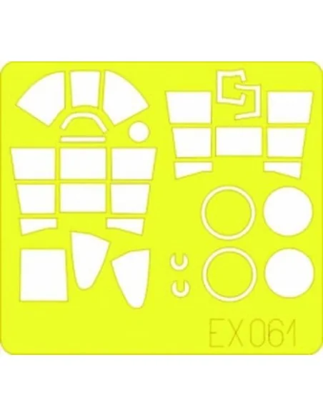 F4U-1 Corsair Birdcage, 1/48 - Eduard Accessories EX061