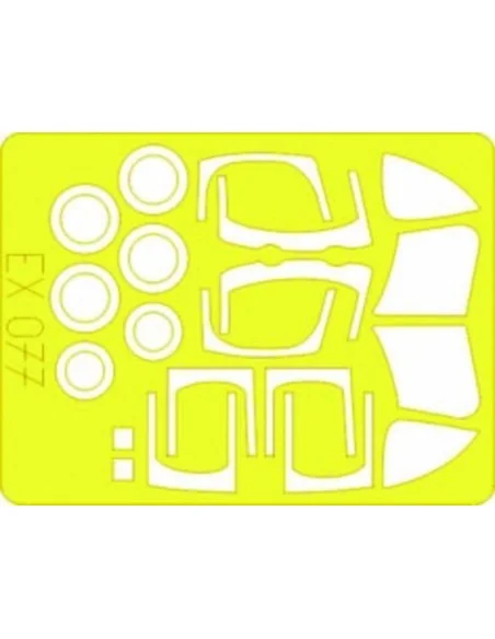 OV-1A Mohawk Maskierfolie, 1/48 - Eduard Accessories EX077