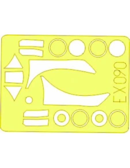 Typhoon Mk. Ib Bubletop, 1/48 - Eduard Accessories EX090