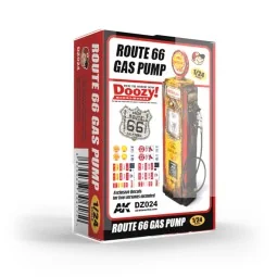 ROUTE 66 GAS PUMP - AK Interactive DZ024