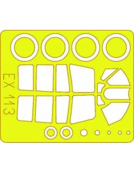 [NO_DESC] P-40N Warhawk, 1/48 - Eduard Accessories EX113