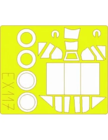 Bf 109E-4, 1/48 - Eduard Accessories EX117