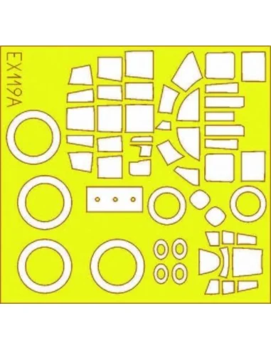 [NO_DESC] B-25J Mitchell, 1/48 - Eduard Accessories EX119