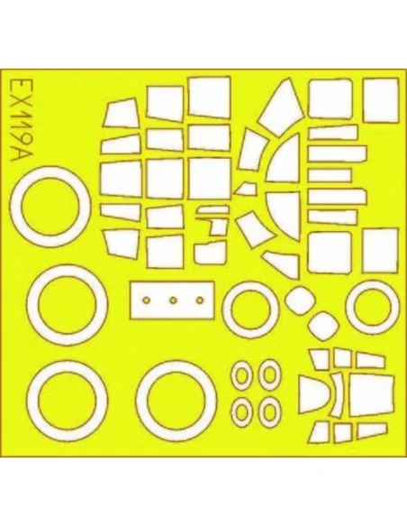 B-25J Mitchell, 1/48 - Eduard Accessories EX119