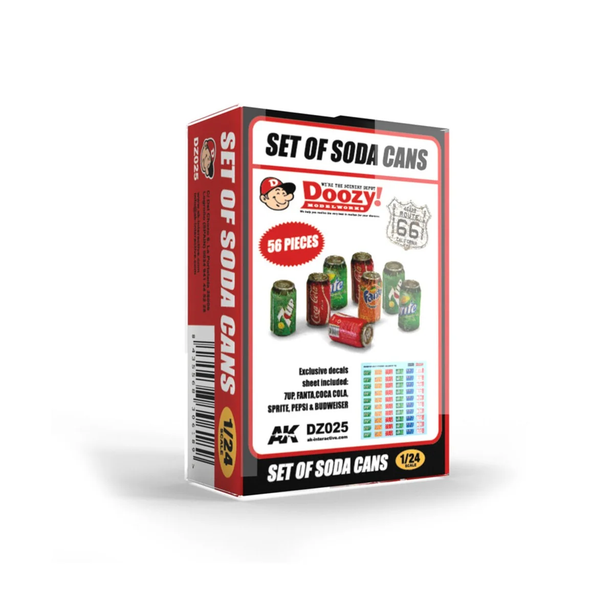 SET OF SODA CANS - AK Interactive DZ025