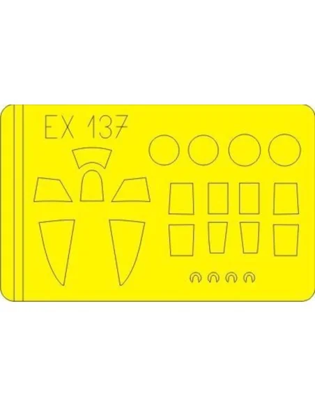 Kawanishi N1K1-Ja George, 1/48 - Eduard Accessories EX137