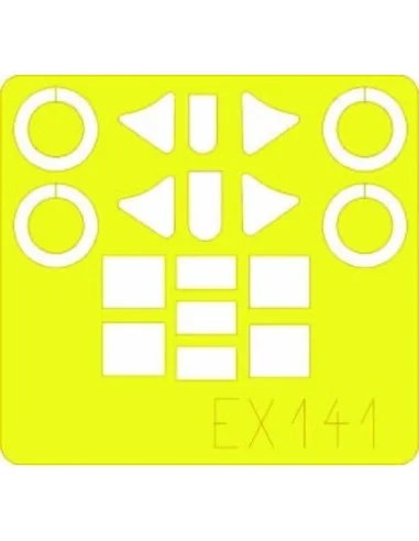 MC 202 Folgore EX141, 1/48 - Eduard Accessories EX141
