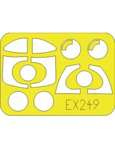 J-35 Draken für Hasegawa Bausatz, 1/48 - Eduard Accessories EX249