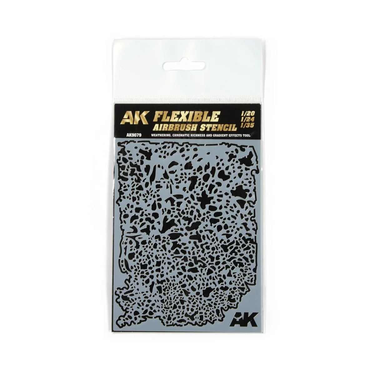 Flexible Airbrush Stencil 1/20 - 1/24 - 1/35 - AK Interactive AK9079