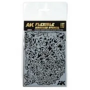 Flexible Airbrush Stencil 1/20 - 1/24 - 1/35 - AK Interactive AK9079
