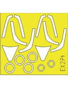 F-16CN Block 30/32 Tamiya, 1/48 - Eduard Accessories EX274