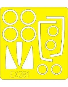 F-100C (TRU), 1/48 - Eduard Accessories EX281