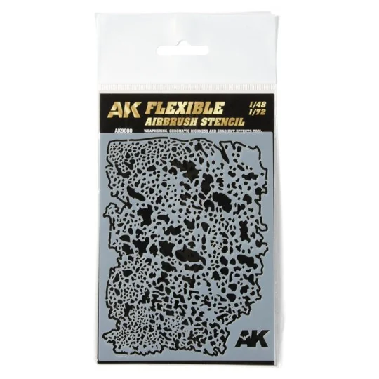 Flexible Airbrush Stencil 1/48 - 1/72 - AK Interactive AK9080