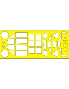 Bf 109E for Airfix, 1/48 - Eduard Accessories EX317