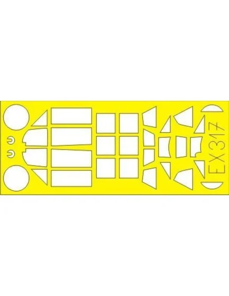 Bf 109E for Airfix, 1/48 - Eduard Accessories EX317