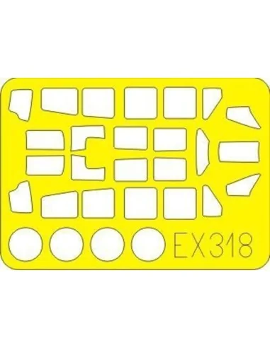 [NO_DESC] A6M3 model 32 for Tamiya, 1/48 - Eduard Accessories EX318